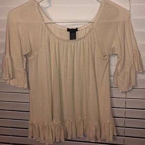 Rue 21 Off the shoulder ruffle top
